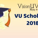VisionUVCE Scholarships List 2018-19