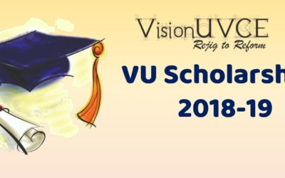 VisionUVCE Scholarships List 2018-19