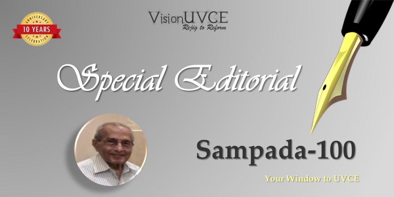 Special Editorial | Sampada100 – AVM Abhaya Kumar
