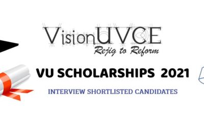 VU Scholarships 2021 Interview Shortlisted Candidates