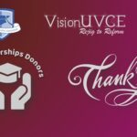 VisionUVCE Scholarships 2020-21 Donors